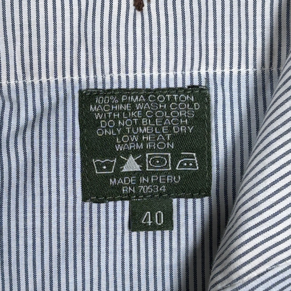 Orvis Chino Shorts Mens 40 Pale Yellow Solid 100% Pima Cotton Flat Front Classic - Picture 3 of 7